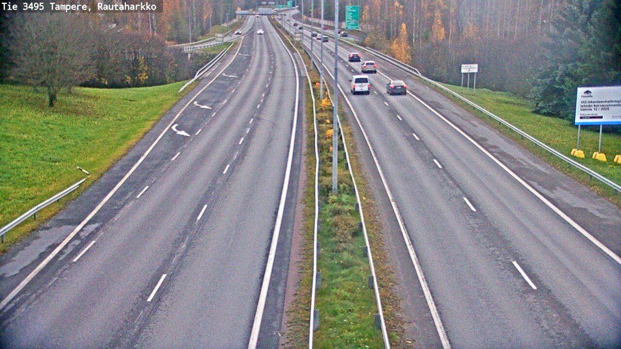 Kelikamerat Kuva Tie 3495 Tampere, Rautaharkko, Tampere, Pirkanmaa