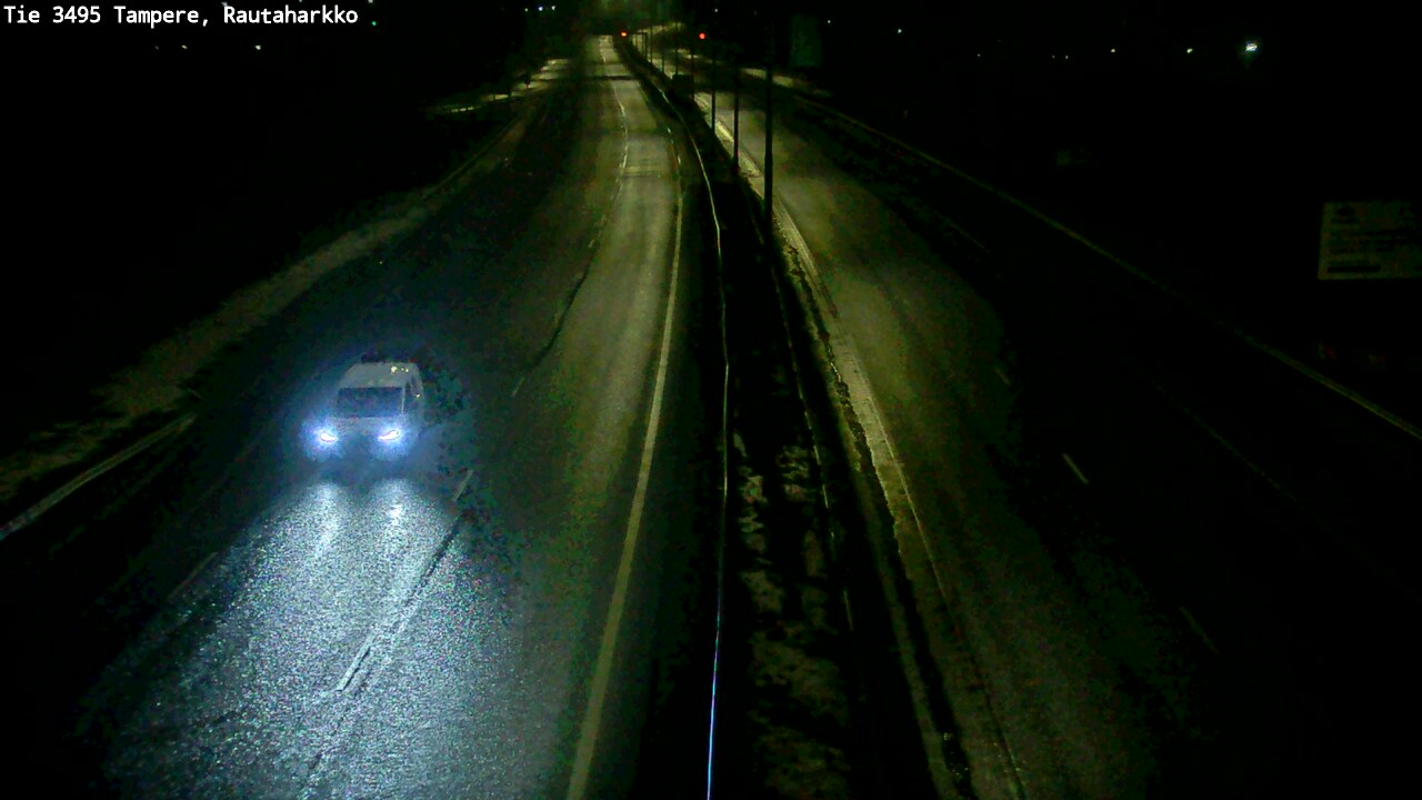 Weather Camera Image Road 3495 Tampere, Rautaharkko, Tampere, Pirkanmaa