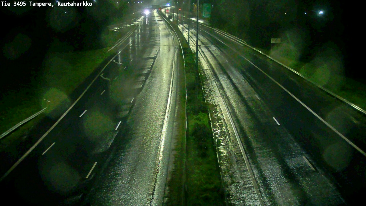 Weather Camera Image Road 3495 Tampere, Rautaharkko, Tampere, Pirkanmaa