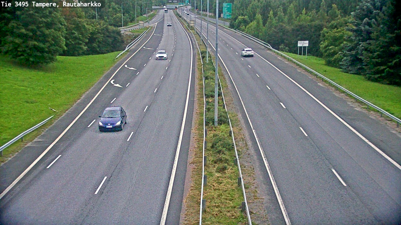 Weather Camera Image Road 3495 Tampere, Rautaharkko, Tampere, Pirkanmaa