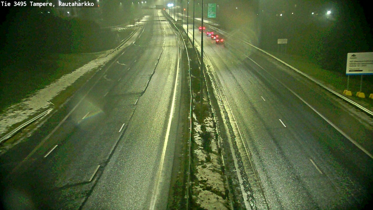 Weather Camera Image Väg 3495 Tammerfors, Rautaharkko, Tampere, Pirkanmaa
