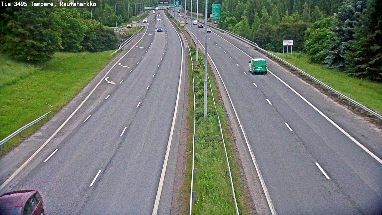 Kelikamerat Kuva Tie 3495 Tampere, Rautaharkko, Tampere, Pirkanmaa