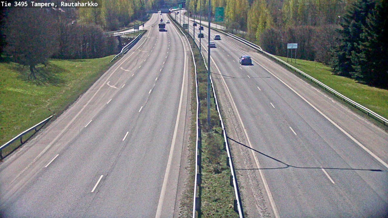 Kelikamerat Kuva Tie 3495 Tampere, Rautaharkko, Tampere, Pirkanmaa