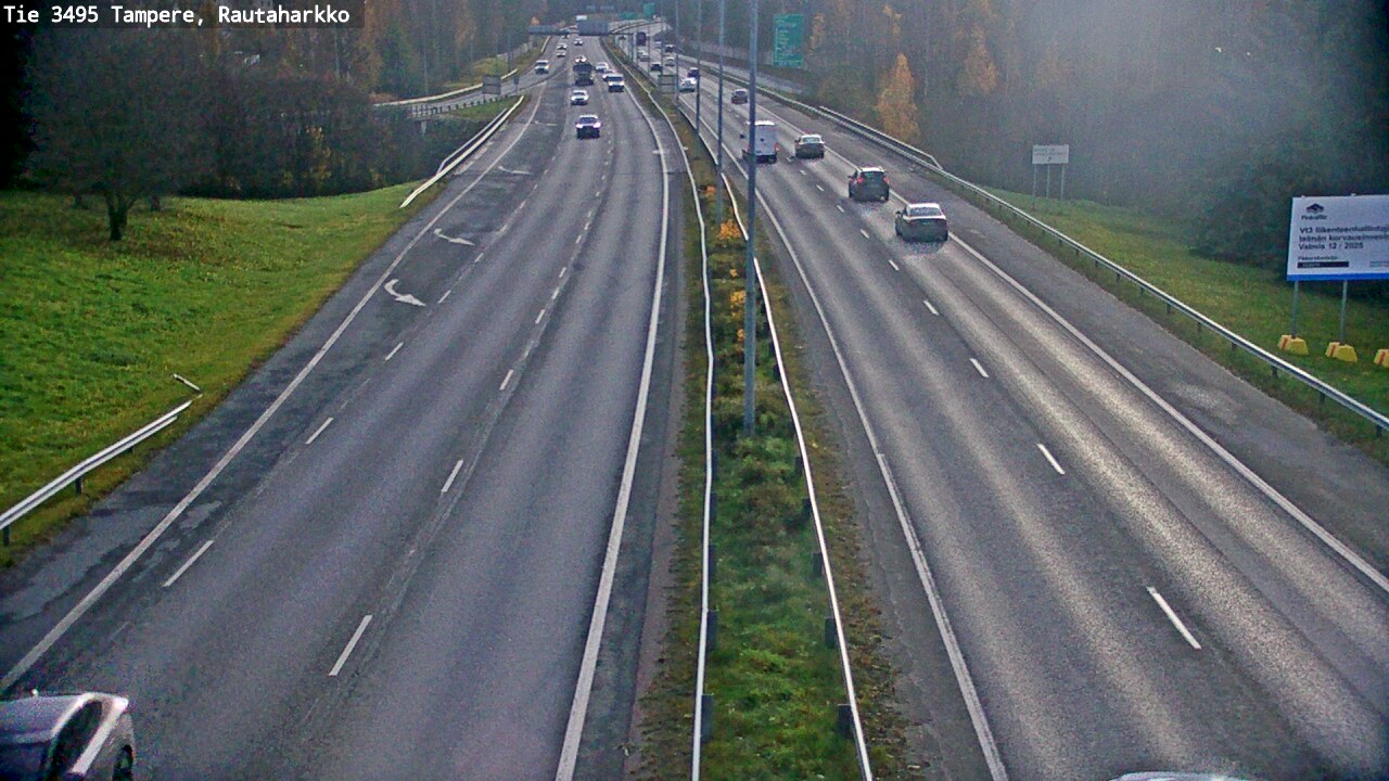 Kelikamerat Kuva Tie 3495 Tampere, Rautaharkko, Tampere, Pirkanmaa