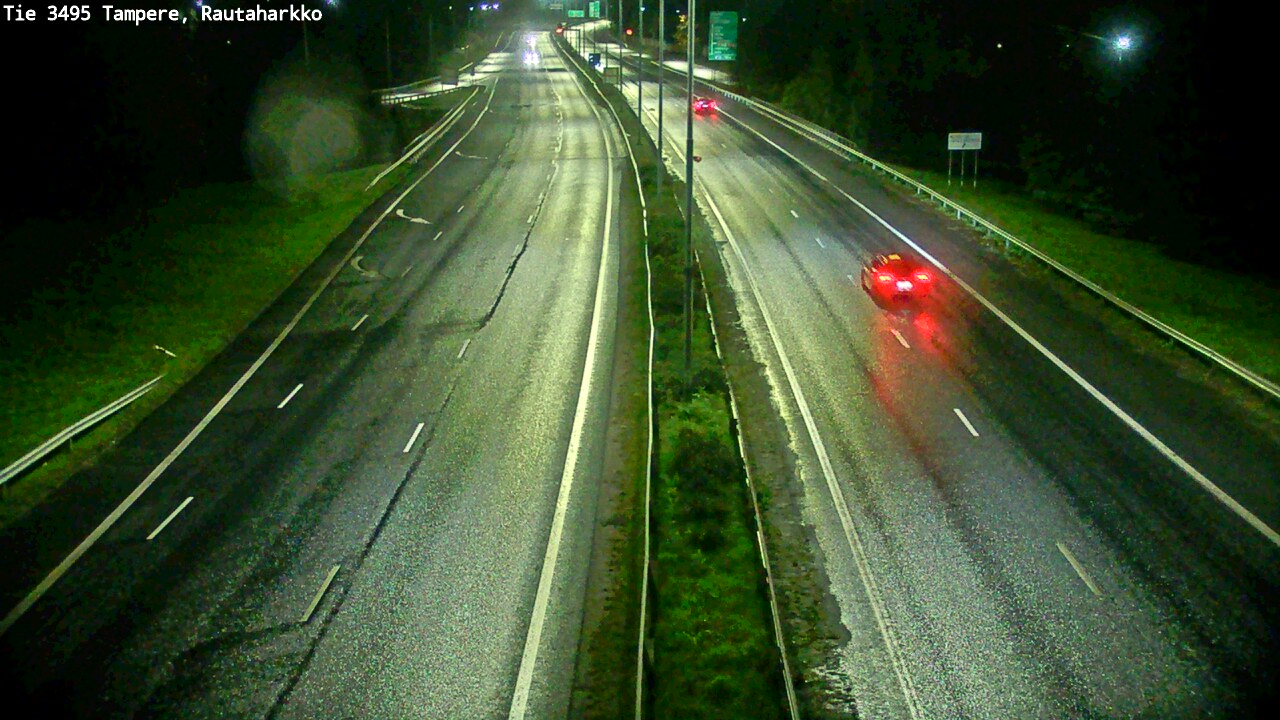 Weather Camera Image Road 3495 Tampere, Rautaharkko, Tampere, Pirkanmaa