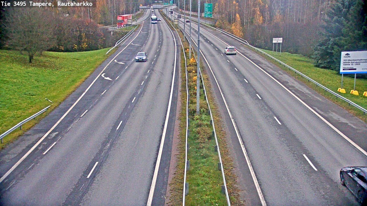 Kelikamerat Kuva Tie 3495 Tampere, Rautaharkko, Tampere, Pirkanmaa