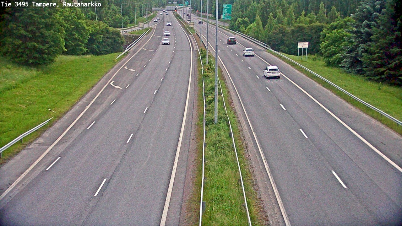 Kelikamerat Kuva Tie 3495 Tampere, Rautaharkko, Tampere, Pirkanmaa
