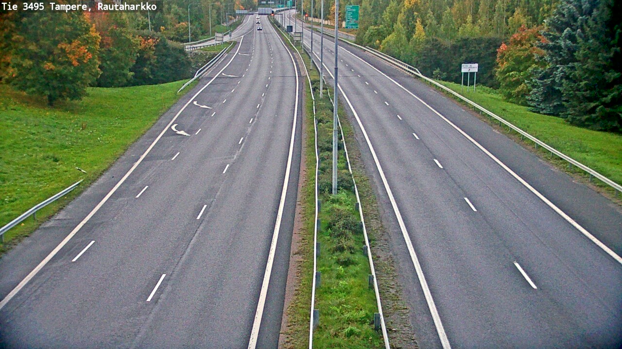 Weather Camera Image Road 3495 Tampere, Rautaharkko, Tampere, Pirkanmaa