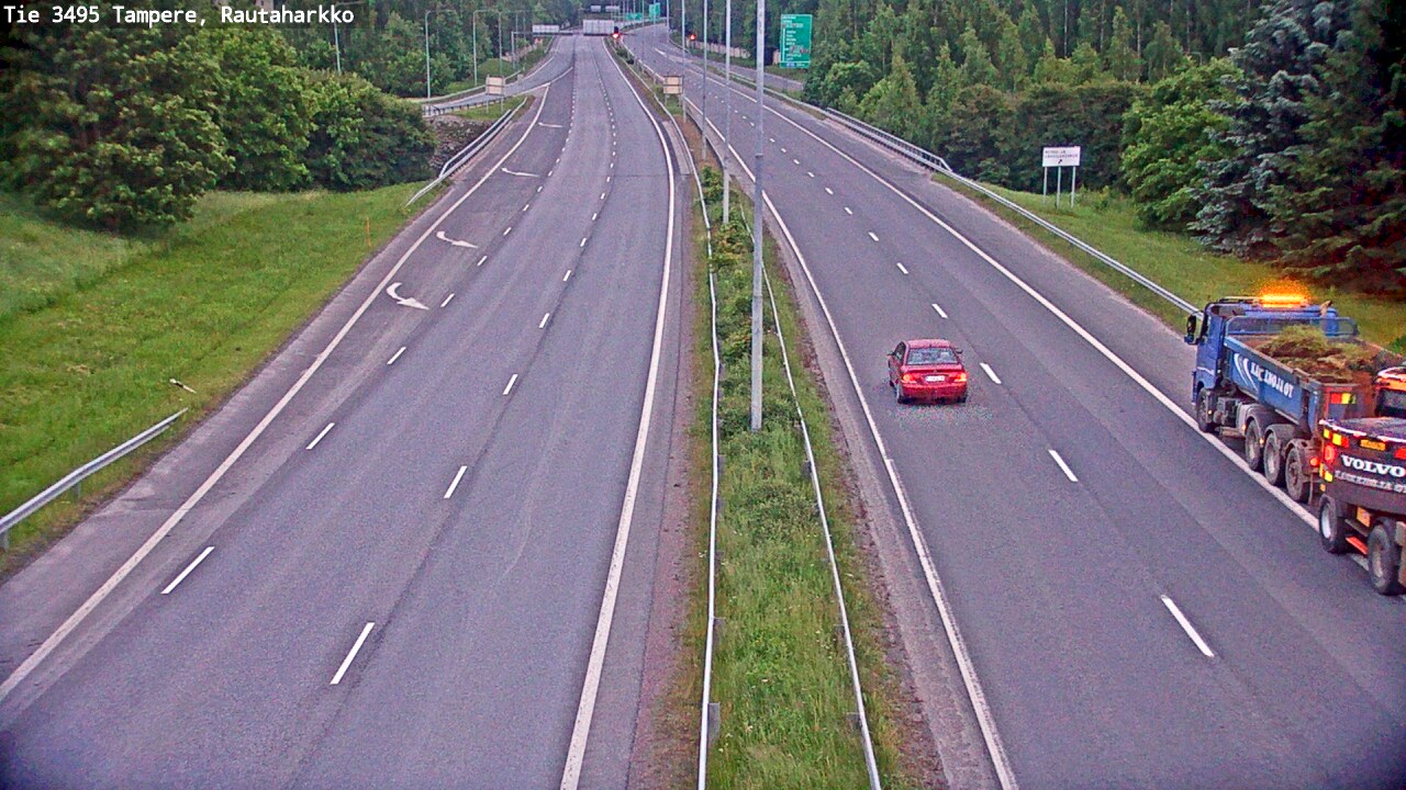 Kelikamerat Kuva Tie 3495 Tampere, Rautaharkko, Tampere, Pirkanmaa