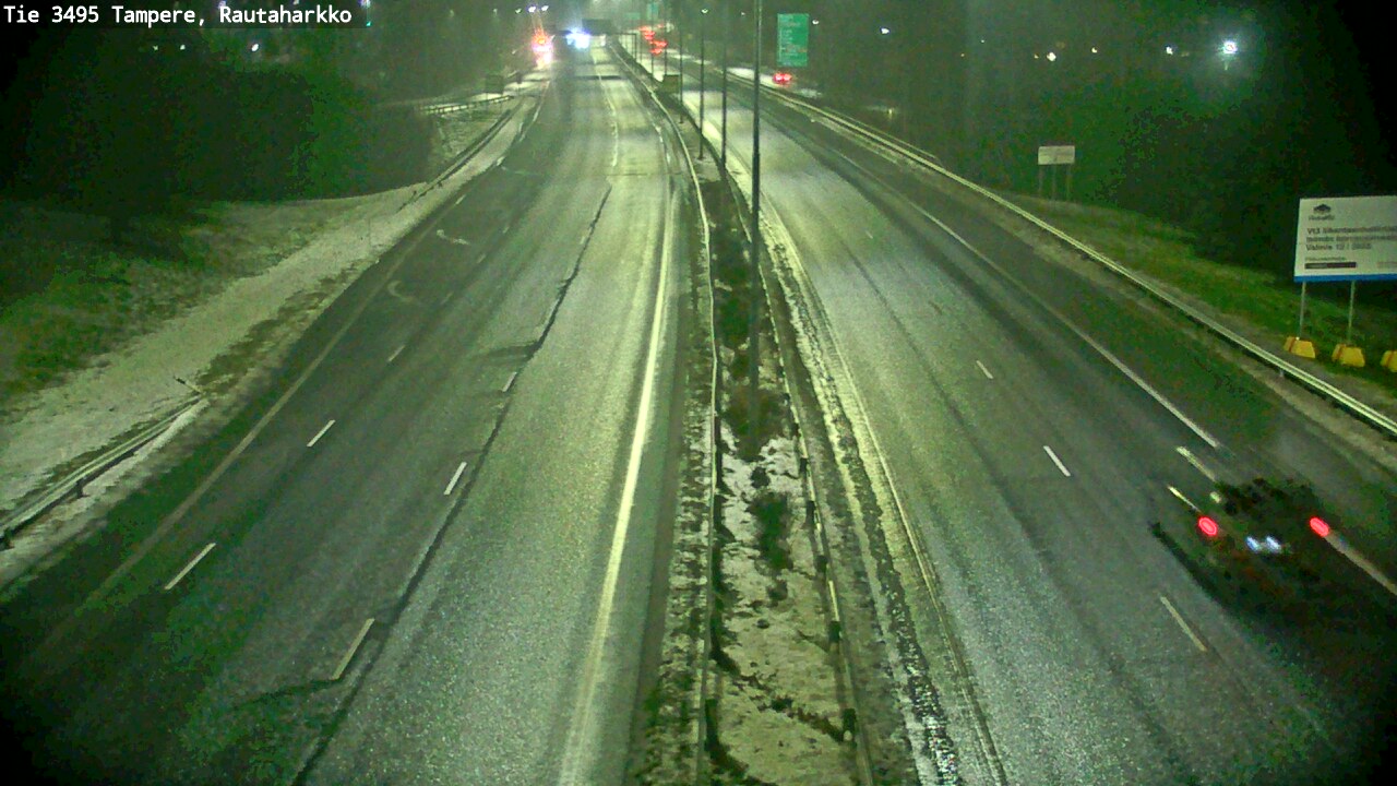 Weather Camera Image Väg 3495 Tammerfors, Rautaharkko, Tampere, Pirkanmaa