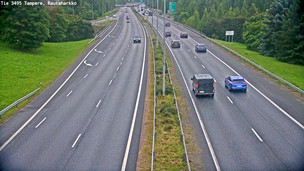 Weather Camera Image Väg 3495 Tammerfors, Rautaharkko, Tampere, Pirkanmaa
