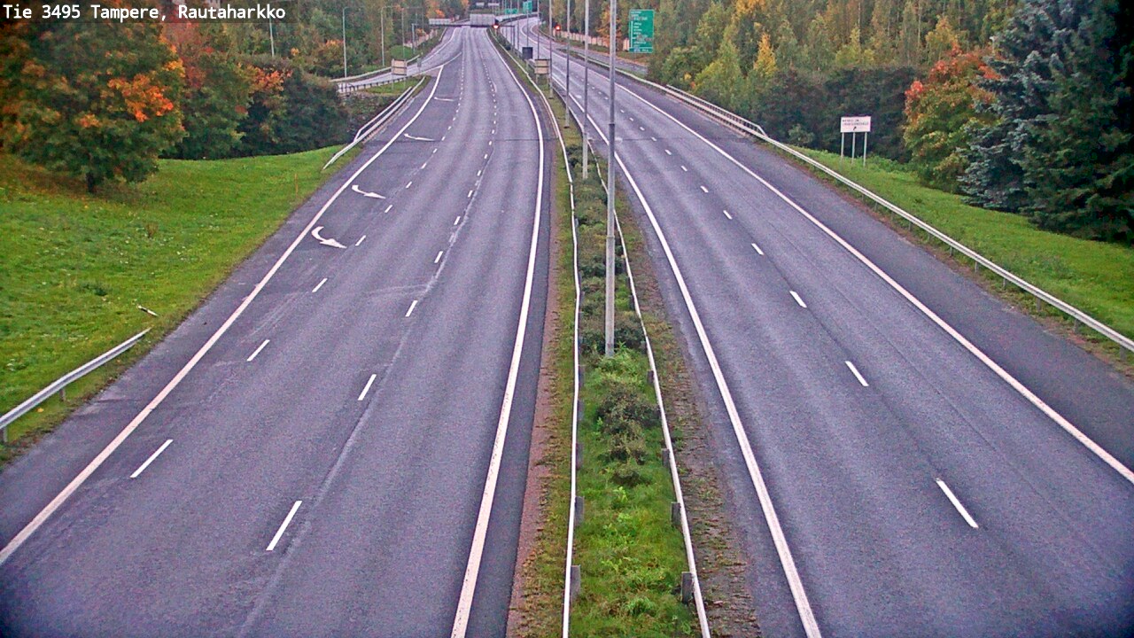 Weather Camera Image Road 3495 Tampere, Rautaharkko, Tampere, Pirkanmaa