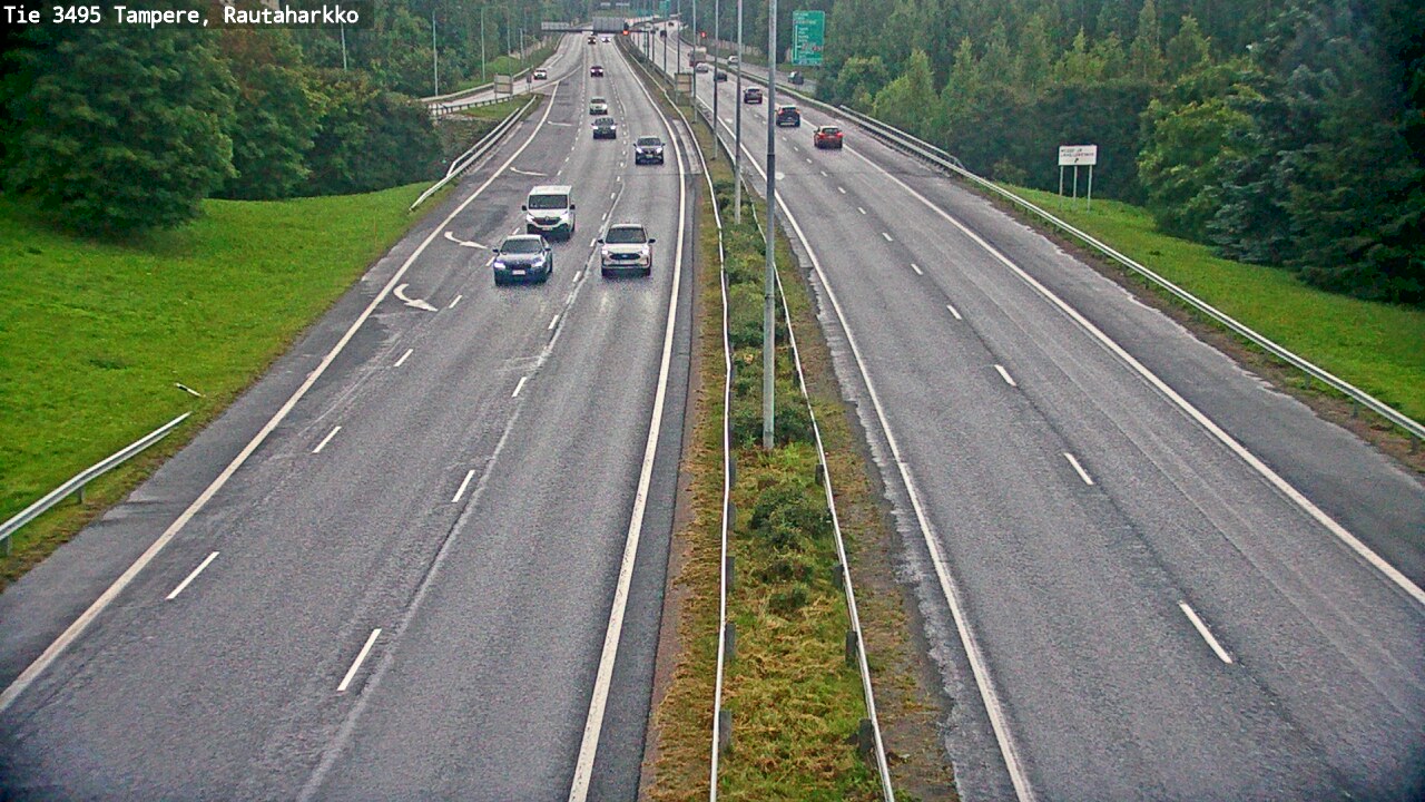 Weather Camera Image Road 3495 Tampere, Rautaharkko, Tampere, Pirkanmaa