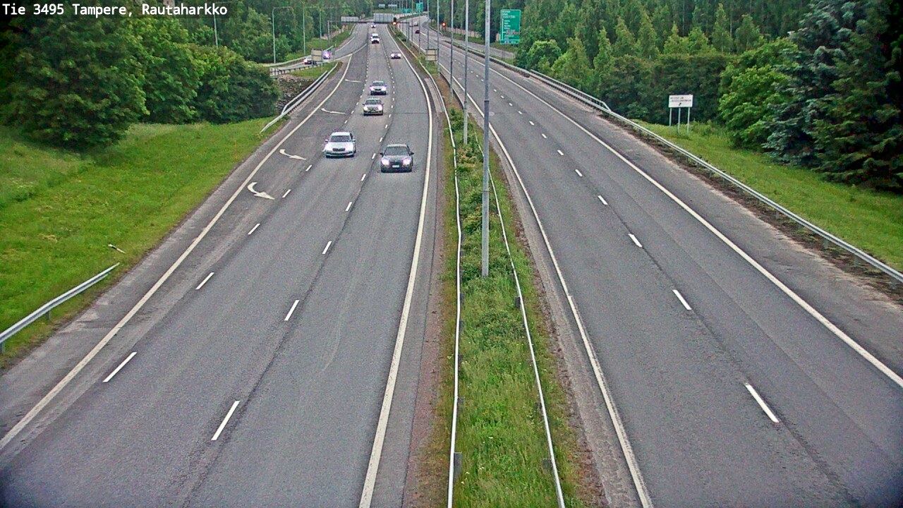 Kelikamerat Kuva Tie 3495 Tampere, Rautaharkko, Tampere, Pirkanmaa