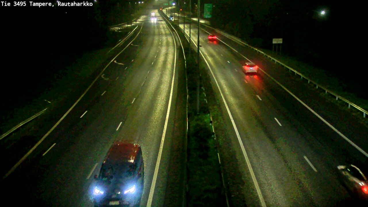 Weather Camera Image Road 3495 Tampere, Rautaharkko, Tampere, Pirkanmaa