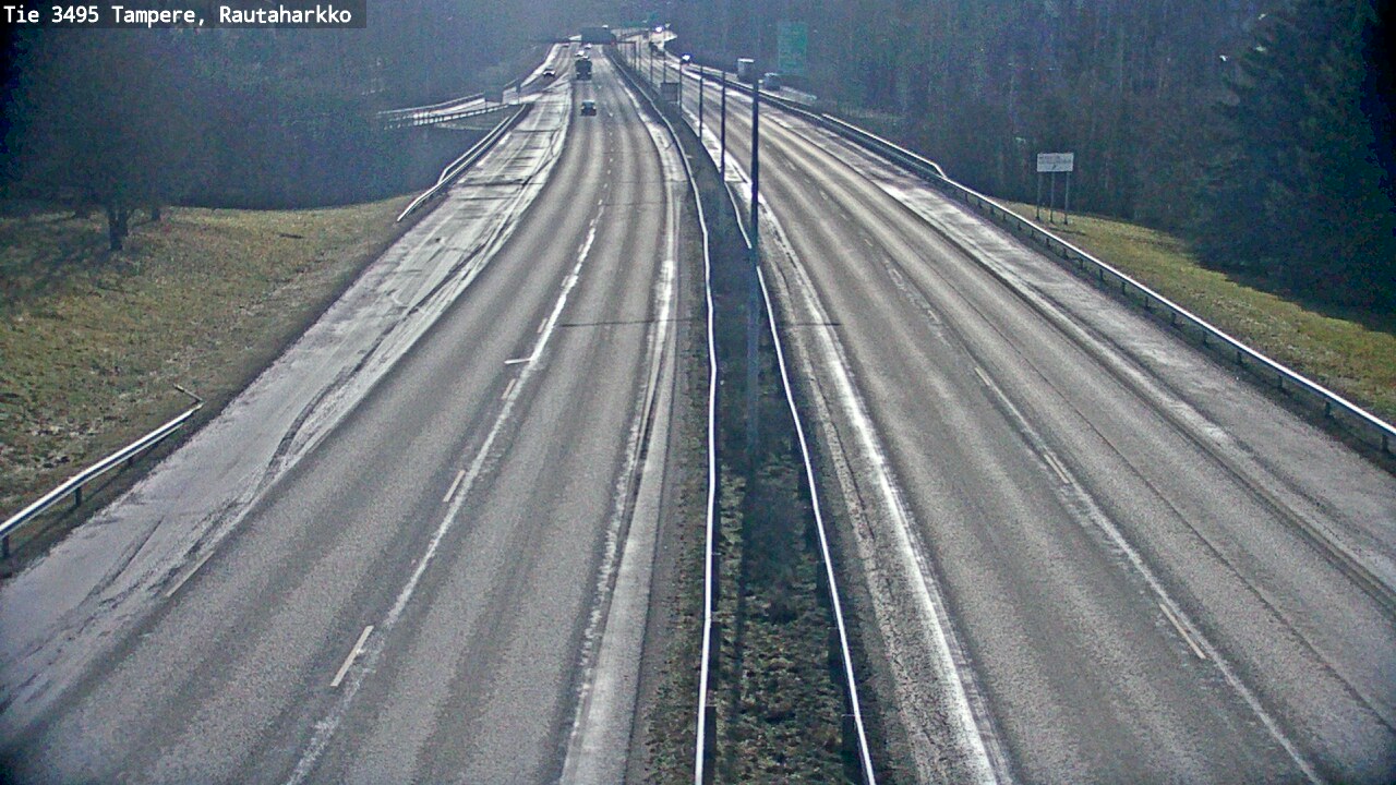 Weather Camera Image Road 3495 Tampere, Rautaharkko, Tampere, Pirkanmaa