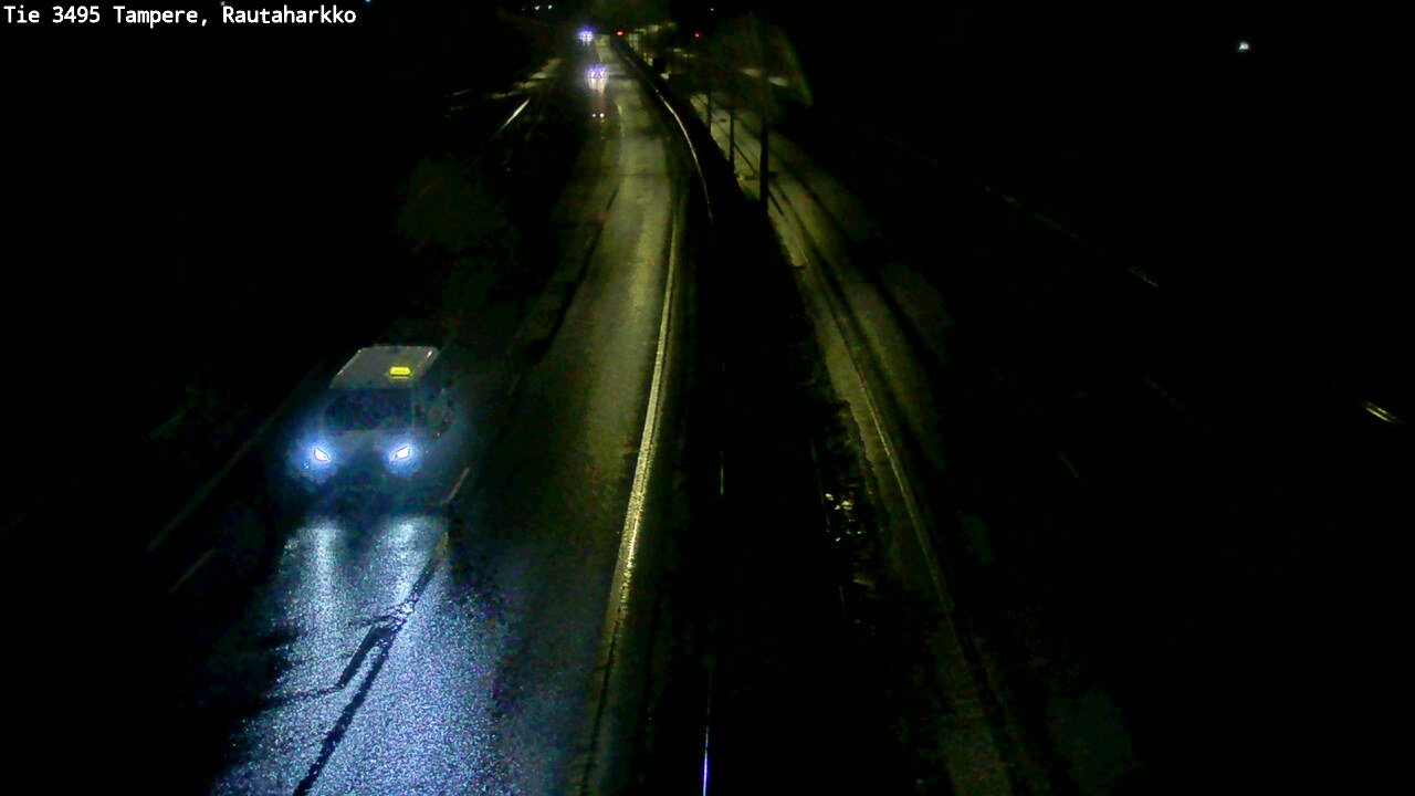 Weather Camera Image Road 3495 Tampere, Rautaharkko, Tampere, Pirkanmaa