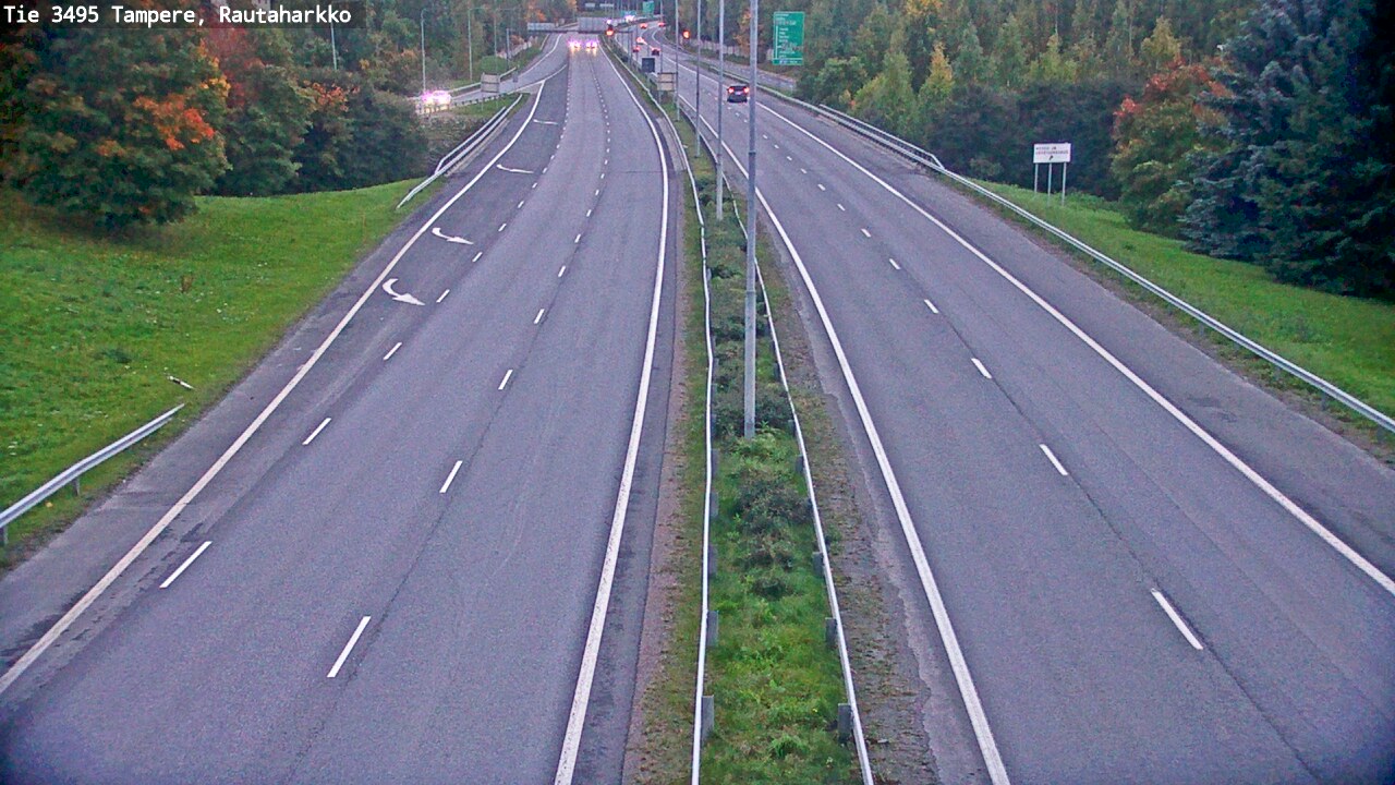 Weather Camera Image Road 3495 Tampere, Rautaharkko, Tampere, Pirkanmaa