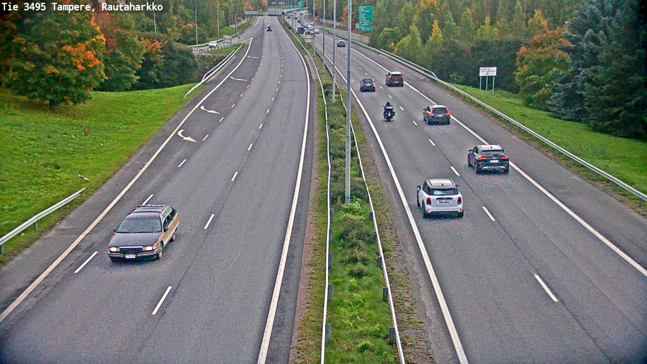 Weather Camera Image Road 3495 Tampere, Rautaharkko, Tampere, Pirkanmaa