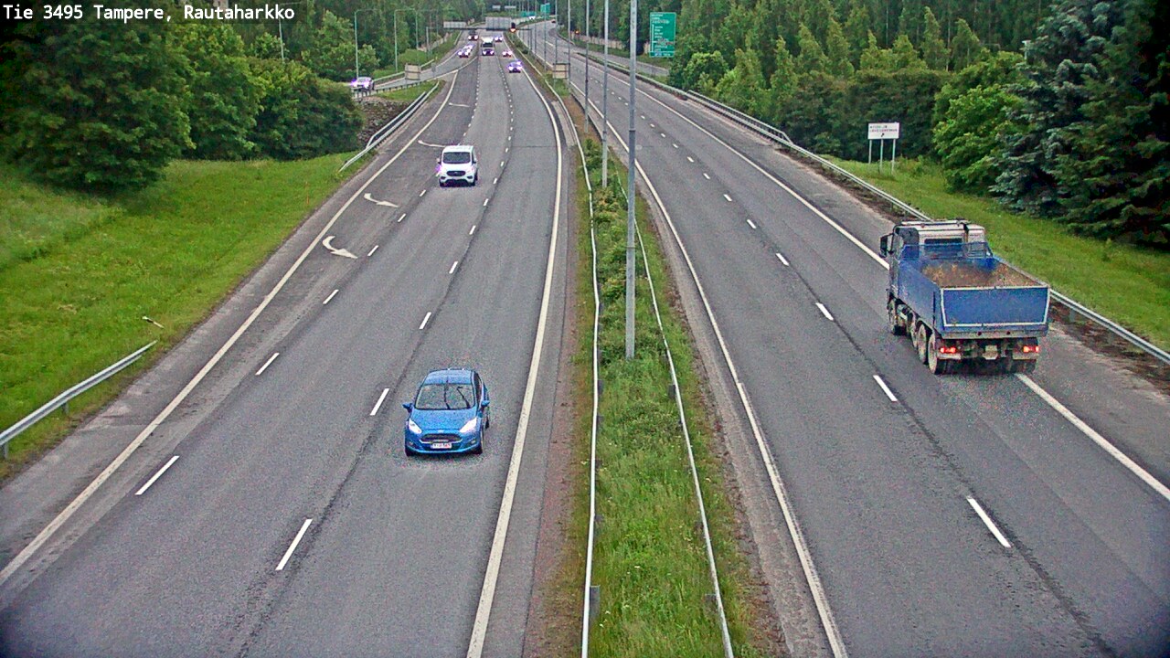 Kelikamerat Kuva Tie 3495 Tampere, Rautaharkko, Tampere, Pirkanmaa