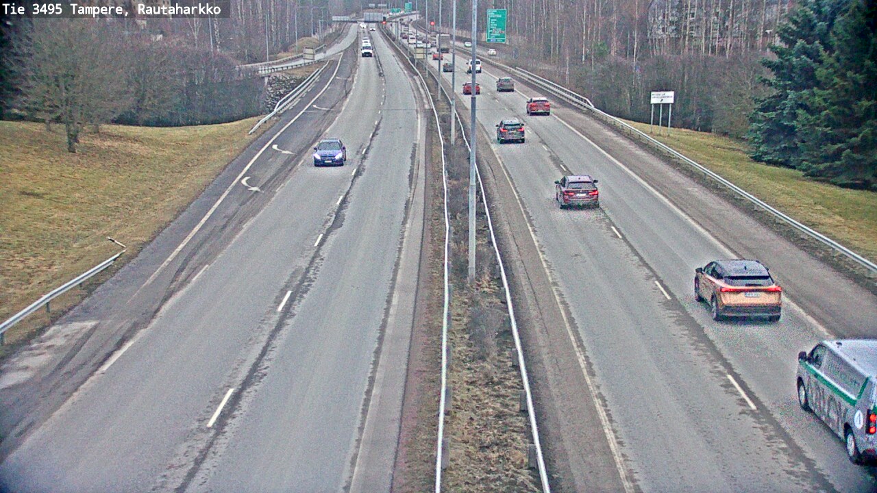 Kelikamerat Kuva Tie 3495 Tampere, Rautaharkko, Tampere, Pirkanmaa