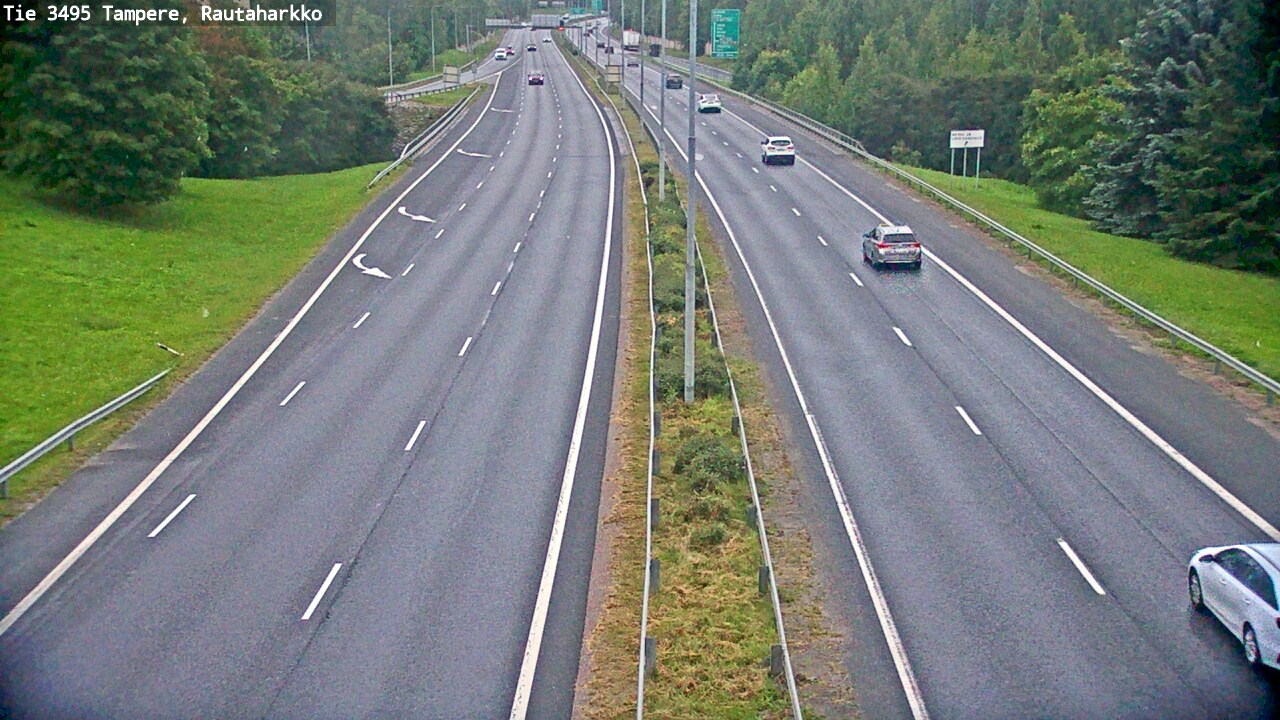 Weather Camera Image Road 3495 Tampere, Rautaharkko, Tampere, Pirkanmaa