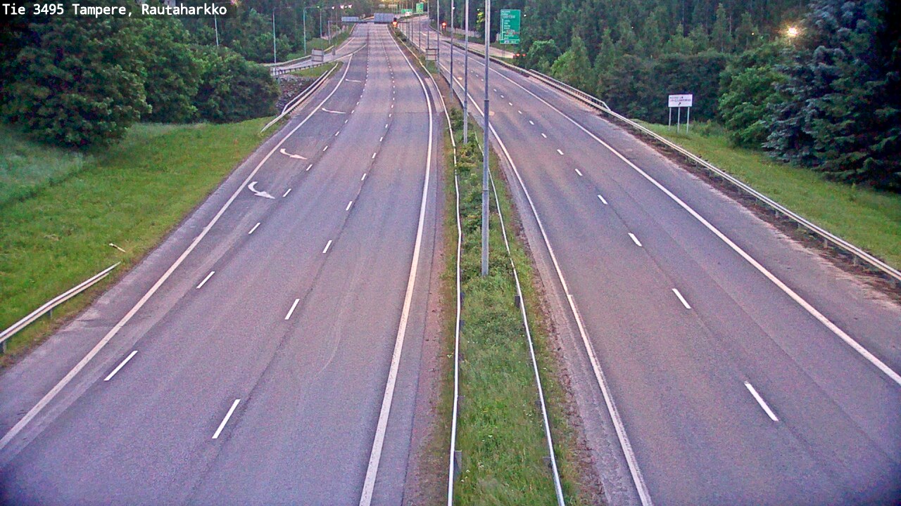 Kelikamerat Kuva Tie 3495 Tampere, Rautaharkko, Tampere, Pirkanmaa
