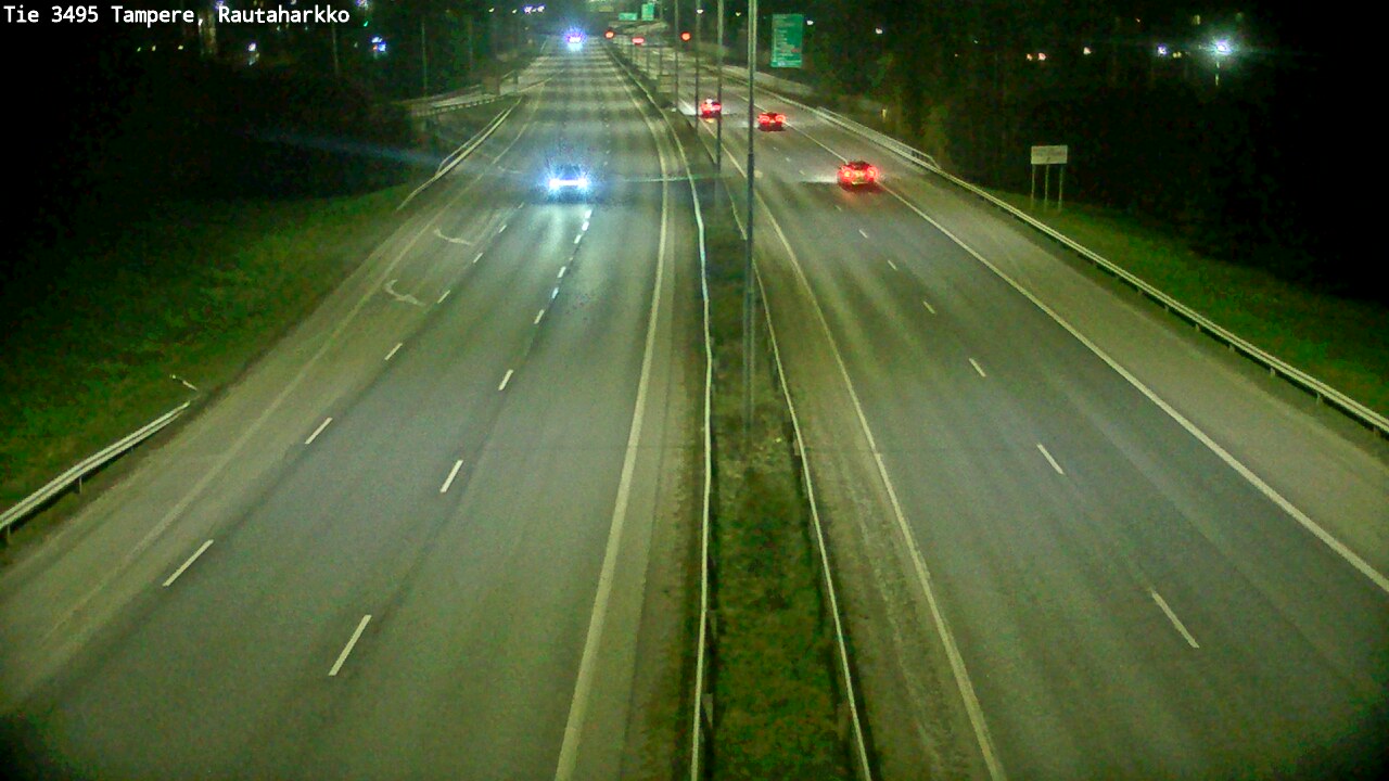 Weather Camera Image Väg 3495 Tammerfors, Rautaharkko, Tampere, Pirkanmaa