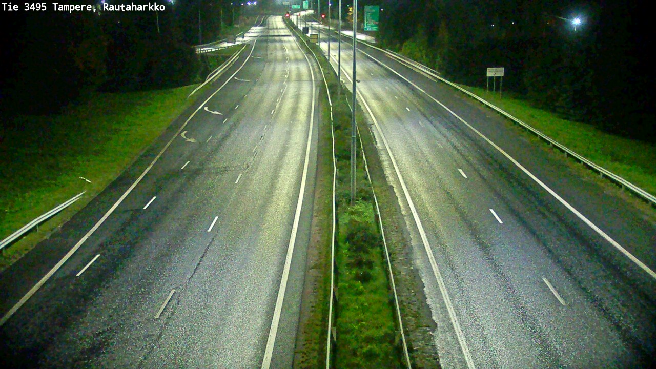 Weather Camera Image Road 3495 Tampere, Rautaharkko, Tampere, Pirkanmaa