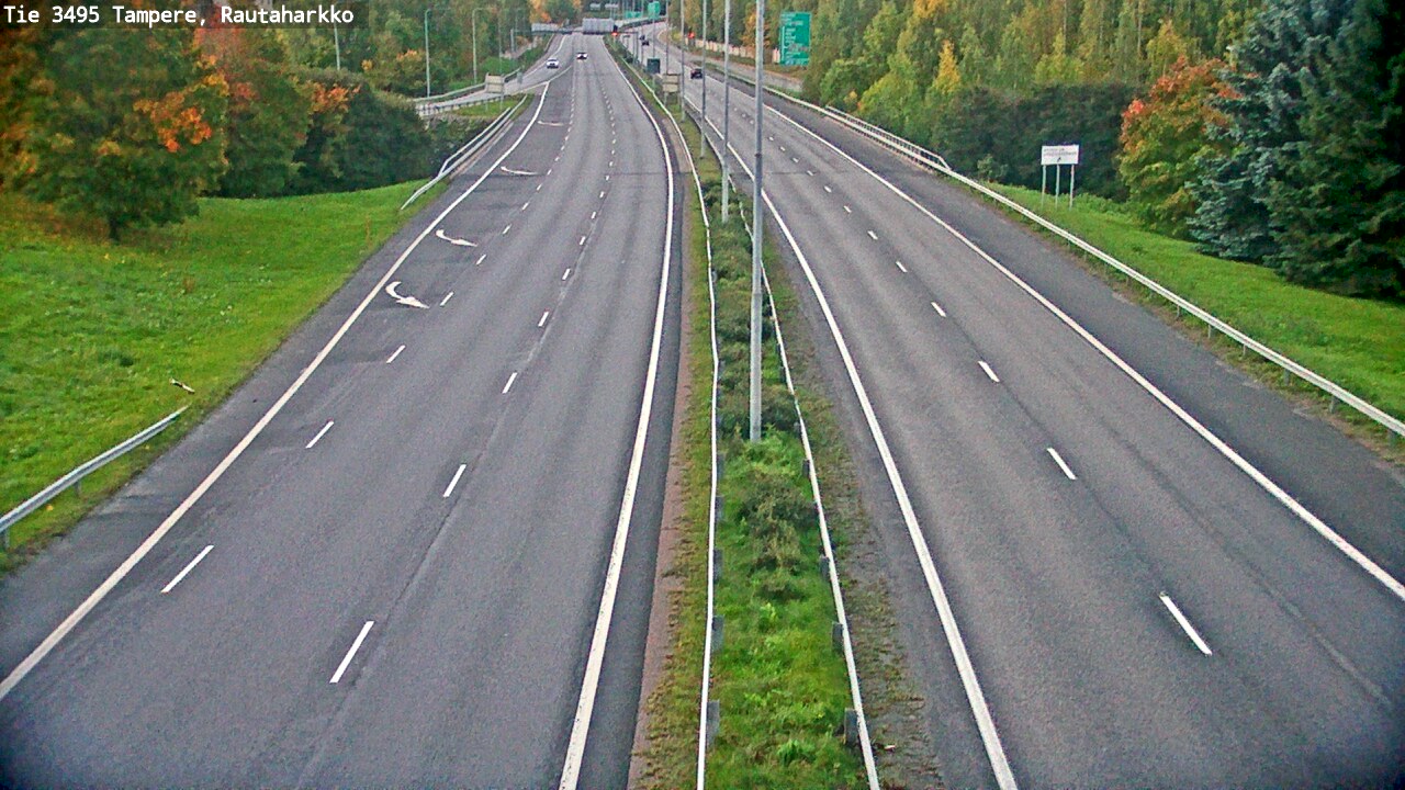 Weather Camera Image Road 3495 Tampere, Rautaharkko, Tampere, Pirkanmaa