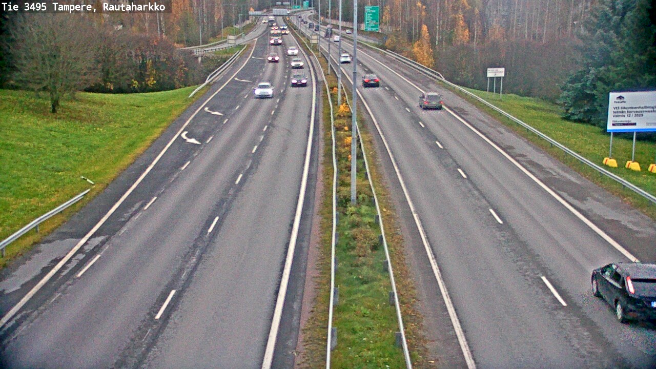 Kelikamerat Kuva Tie 3495 Tampere, Rautaharkko, Tampere, Pirkanmaa