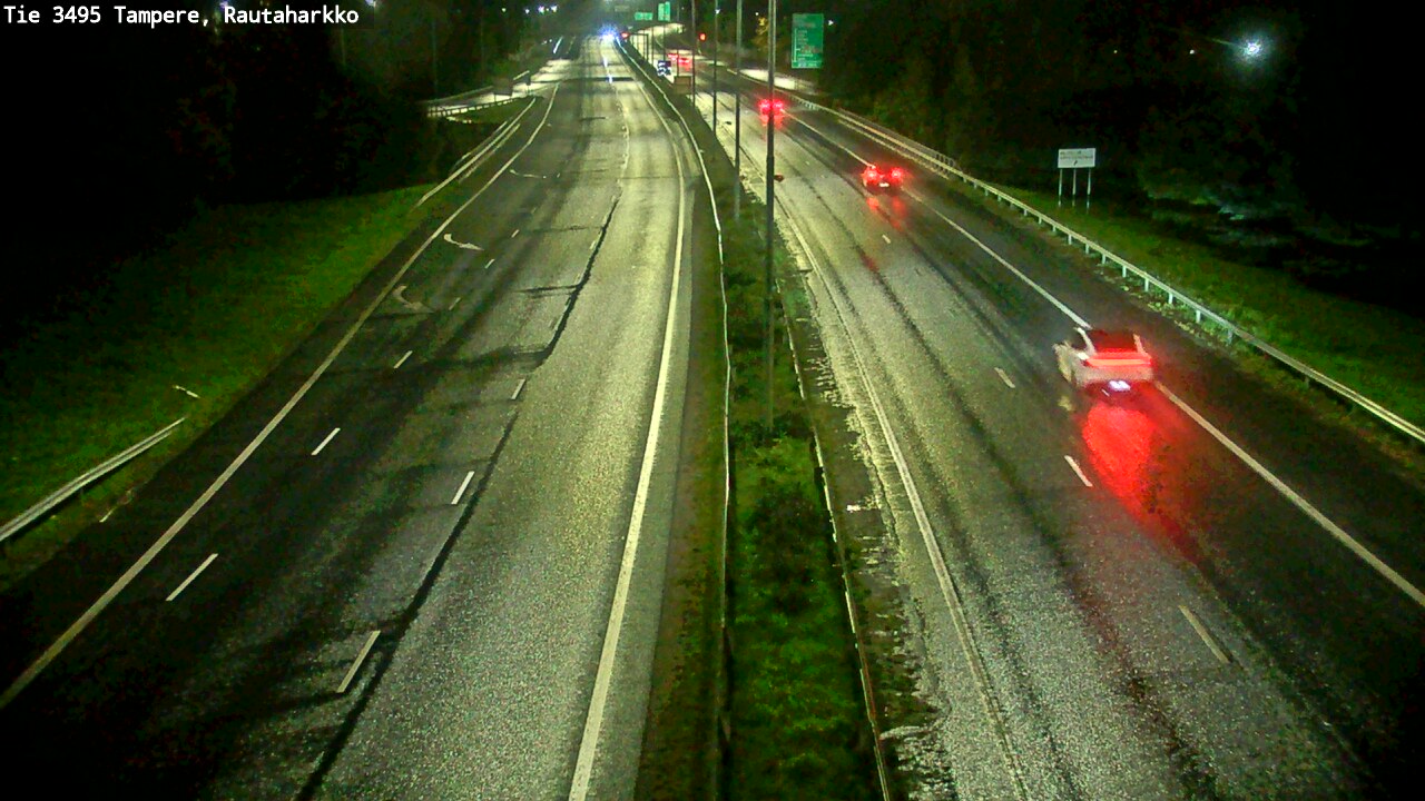 Weather Camera Image Road 3495 Tampere, Rautaharkko, Tampere, Pirkanmaa