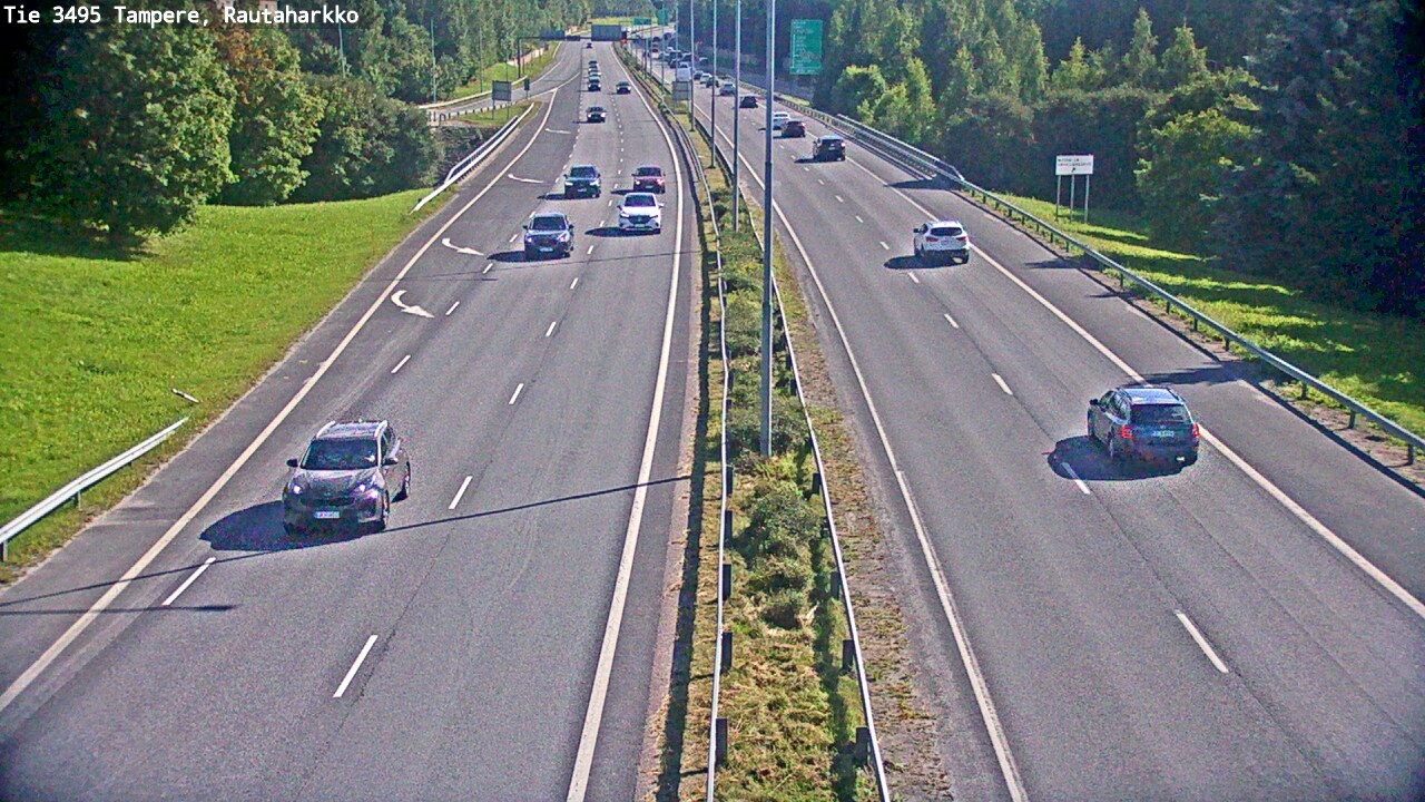 Kelikamerat Kuva Tie 3495 Tampere, Rautaharkko, Tampere, Pirkanmaa