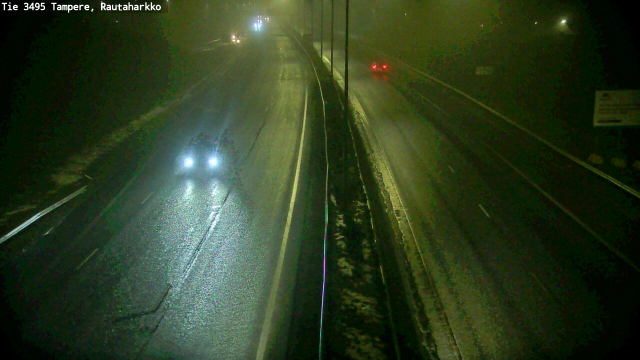 Weather Camera Image Road 3495 Tampere, Rautaharkko, Tampere, Pirkanmaa