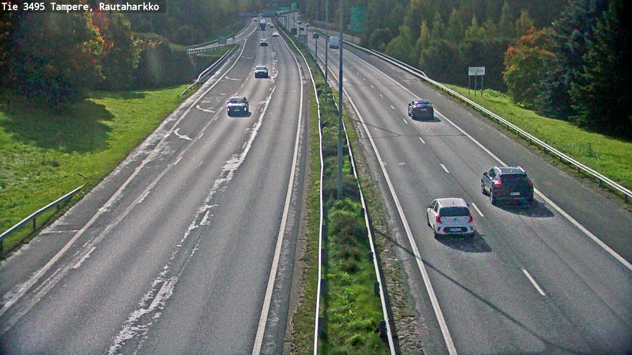 Weather Camera Image Road 3495 Tampere, Rautaharkko, Tampere, Pirkanmaa