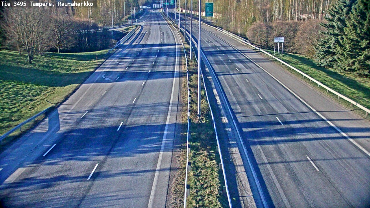 Kelikamerat Kuva Tie 3495 Tampere, Rautaharkko, Tampere, Pirkanmaa