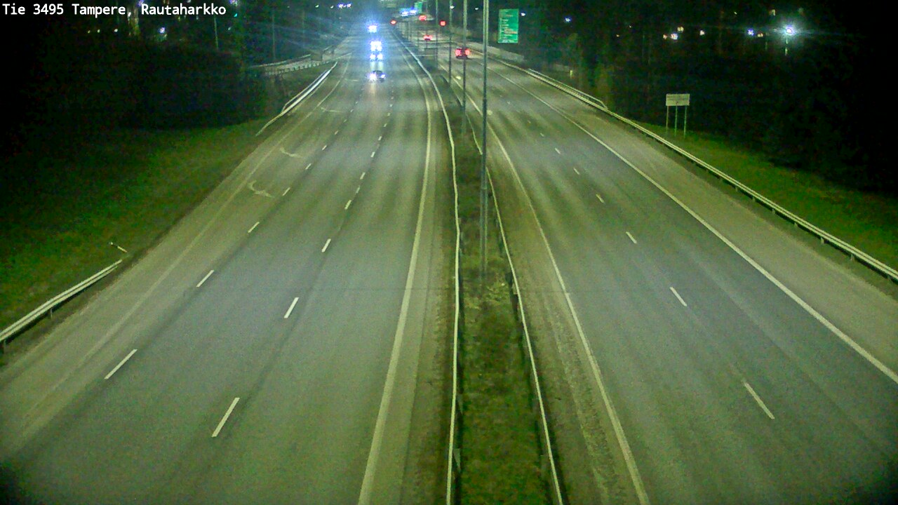 Weather Camera Image Väg 3495 Tammerfors, Rautaharkko, Tampere, Pirkanmaa