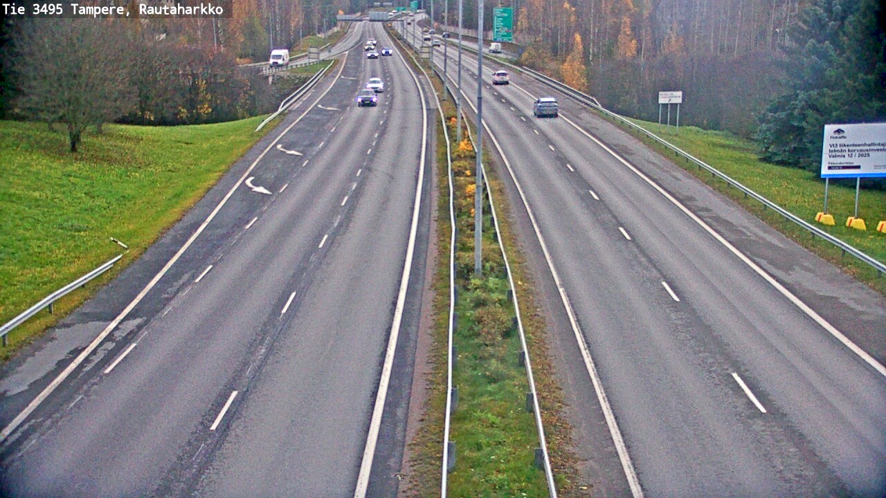 Kelikamerat Kuva Tie 3495 Tampere, Rautaharkko, Tampere, Pirkanmaa