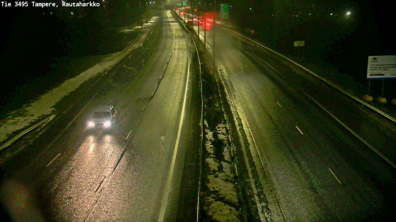 Weather Camera Image Väg 3495 Tammerfors, Rautaharkko, Tampere, Pirkanmaa