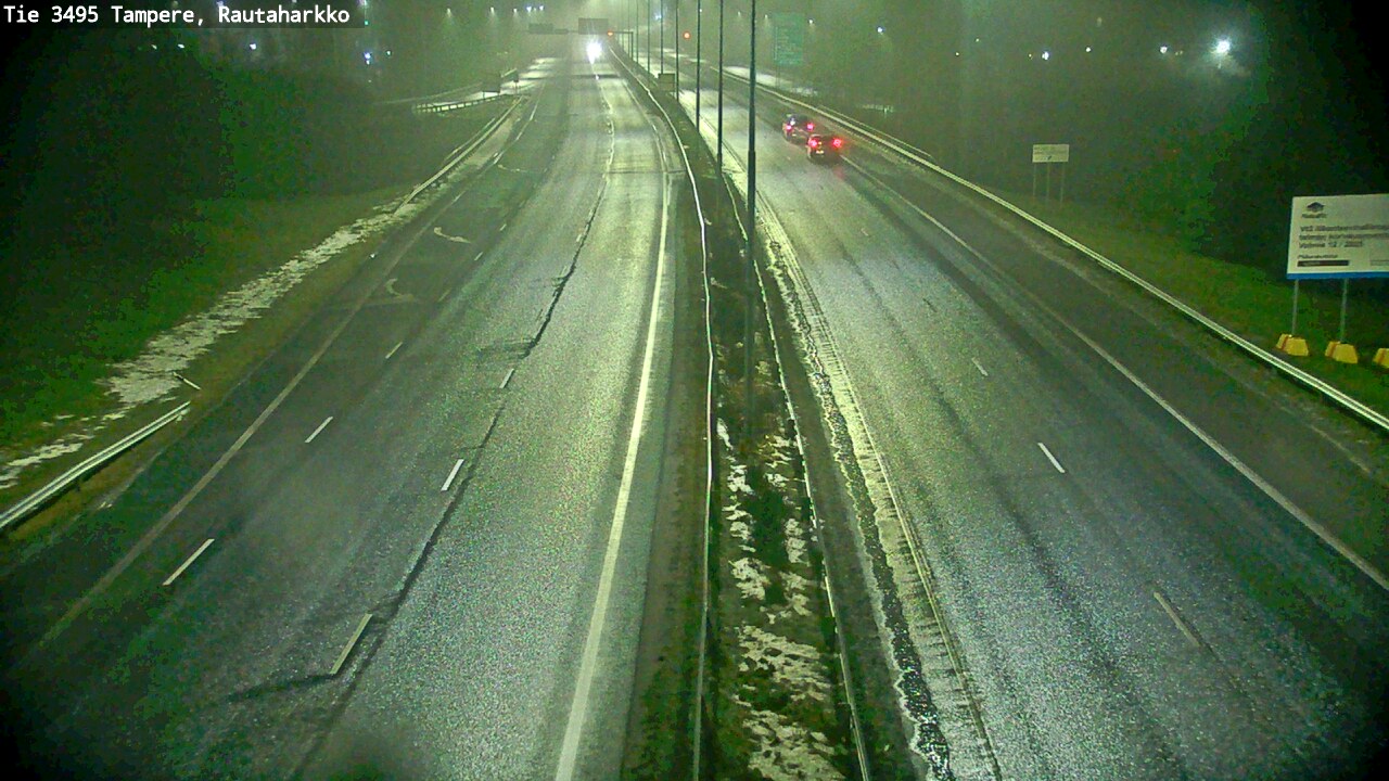 Weather Camera Image Road 3495 Tampere, Rautaharkko, Tampere, Pirkanmaa