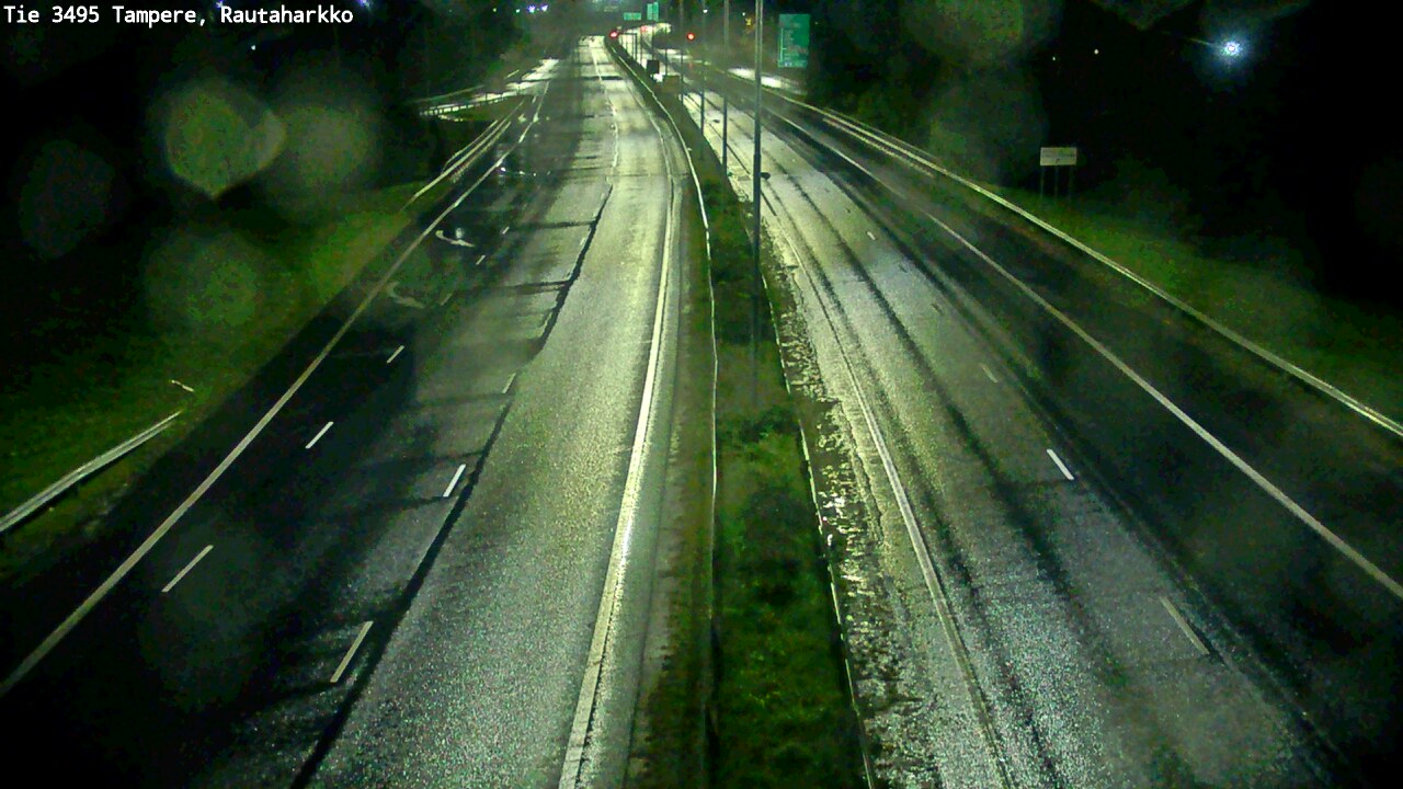 Weather Camera Image Road 3495 Tampere, Rautaharkko, Tampere, Pirkanmaa