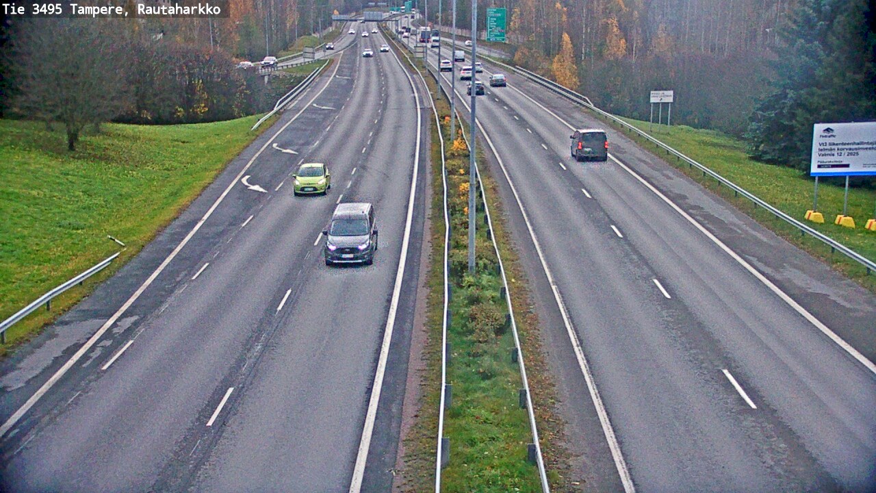 Kelikamerat Kuva Tie 3495 Tampere, Rautaharkko, Tampere, Pirkanmaa