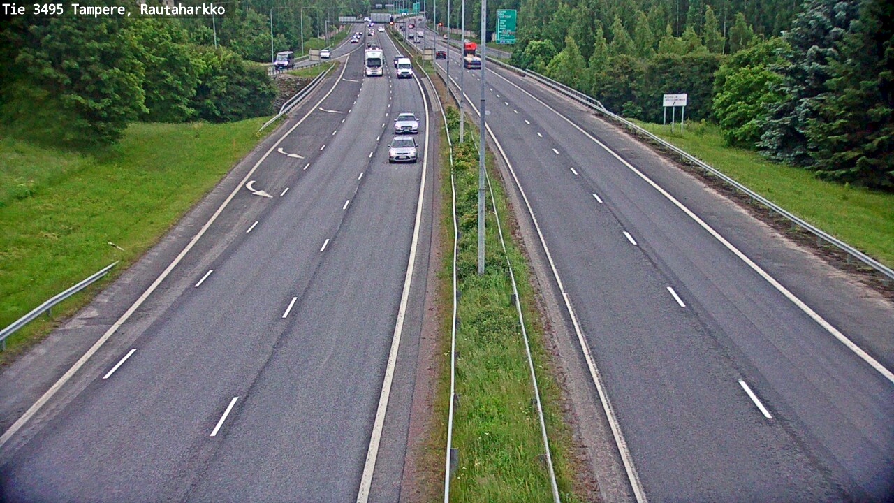 Kelikamerat Kuva Tie 3495 Tampere, Rautaharkko, Tampere, Pirkanmaa