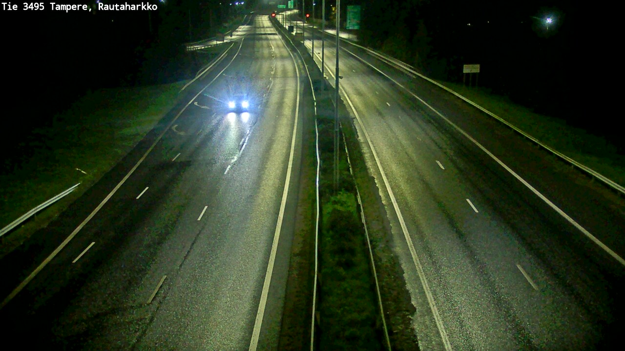 Weather Camera Image Road 3495 Tampere, Rautaharkko, Tampere, Pirkanmaa