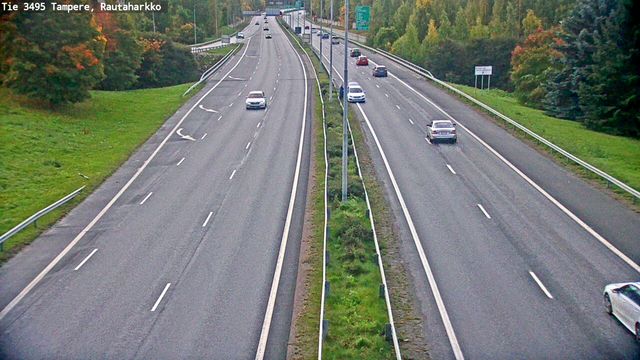 Weather Camera Image Road 3495 Tampere, Rautaharkko, Tampere, Pirkanmaa