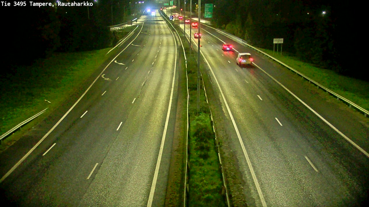 Weather Camera Image Road 3495 Tampere, Rautaharkko, Tampere, Pirkanmaa