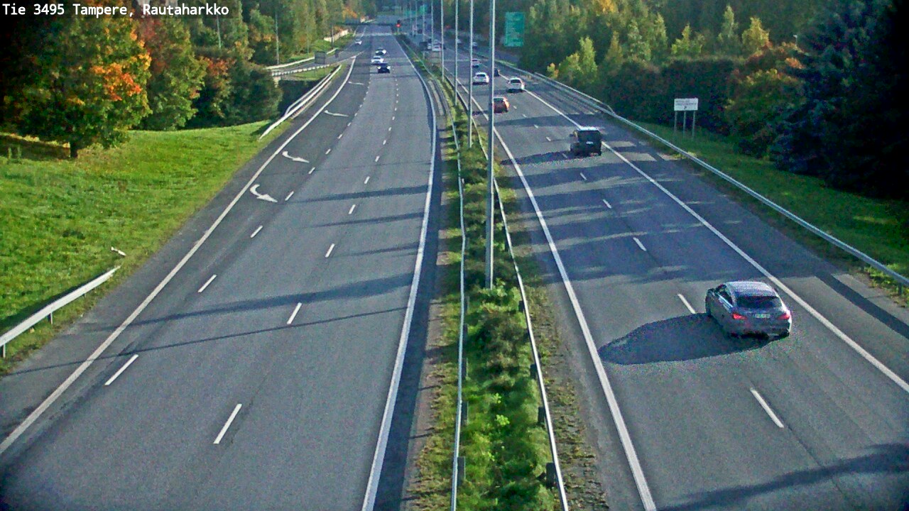 Weather Camera Image Road 3495 Tampere, Rautaharkko, Tampere, Pirkanmaa