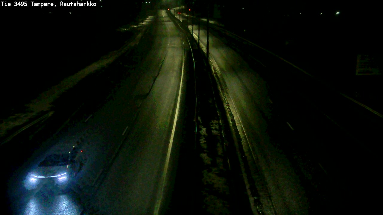 Weather Camera Image Väg 3495 Tammerfors, Rautaharkko, Tampere, Pirkanmaa