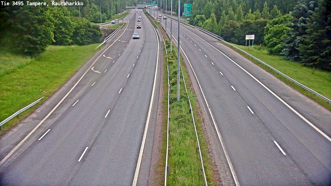 Kelikamerat Kuva Tie 3495 Tampere, Rautaharkko, Tampere, Pirkanmaa