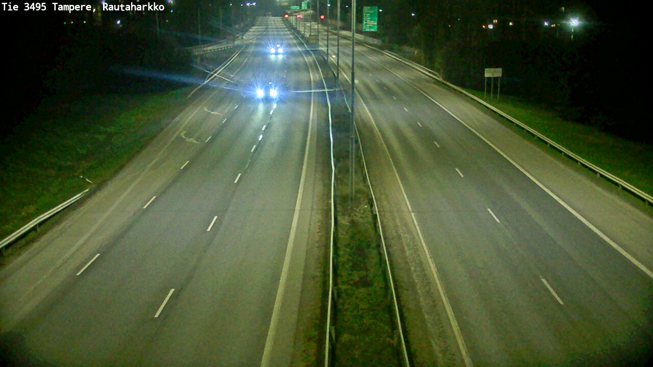 Weather Camera Image Väg 3495 Tammerfors, Rautaharkko, Tampere, Pirkanmaa